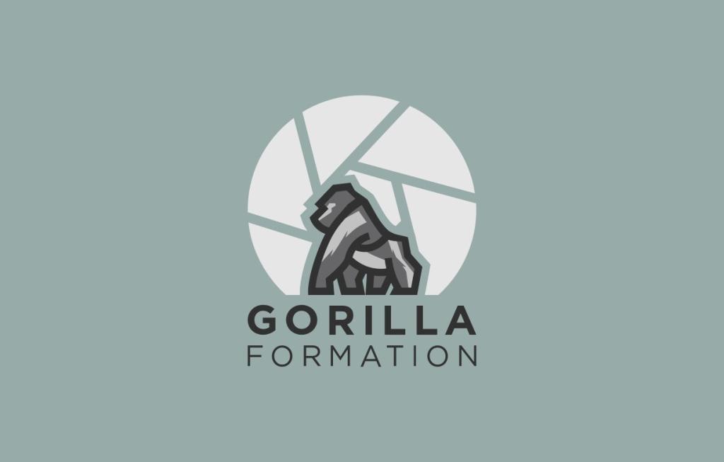 Logo gorilla formation à Compiègne