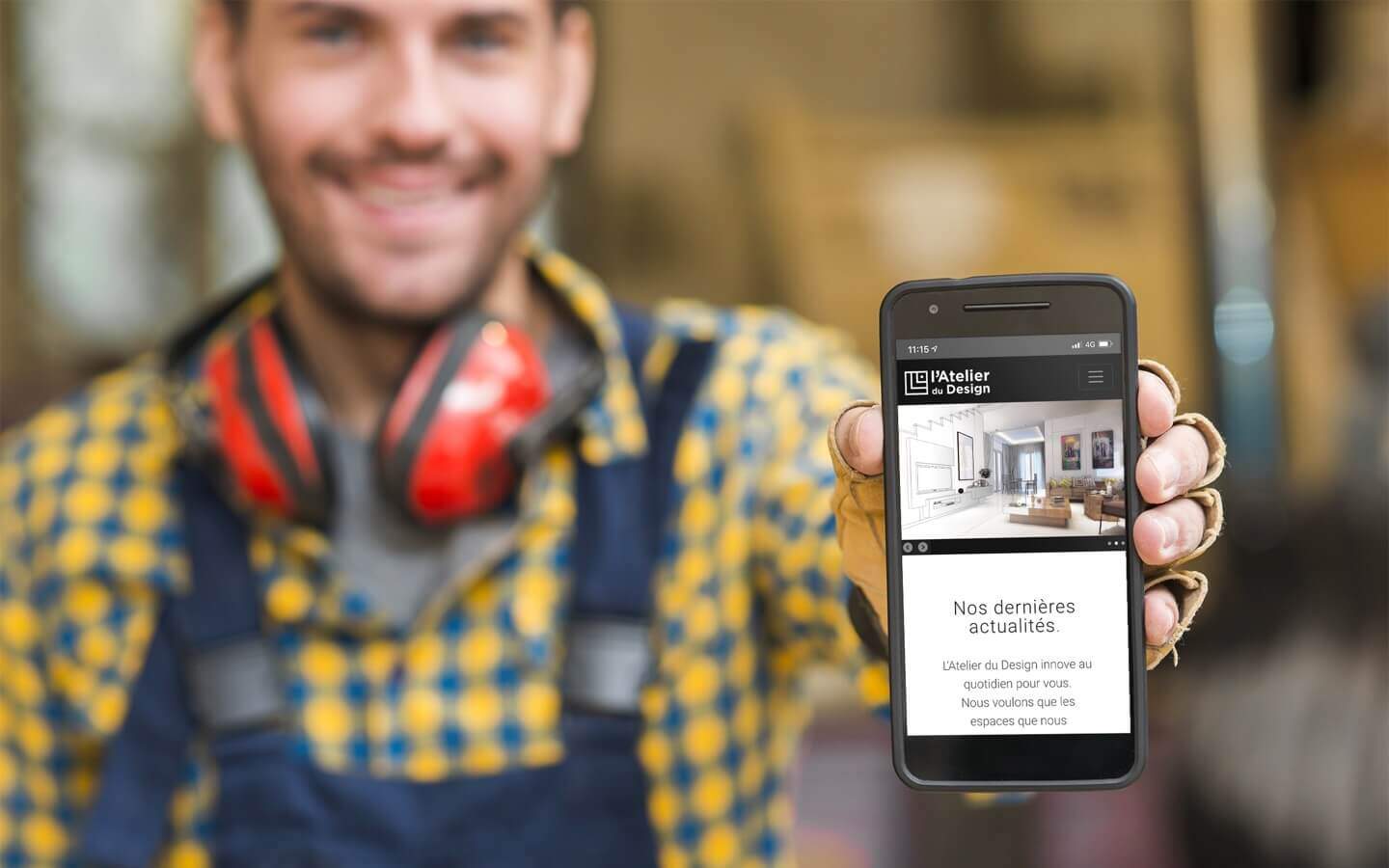 Professionnel mon la création de son site web sur Smartphone Professionnel mon la création de son site web sur Smartphone