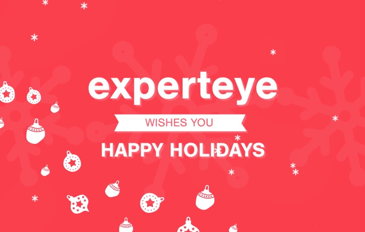 carte de voeux experteye rouge carte de voeux experteye rouge