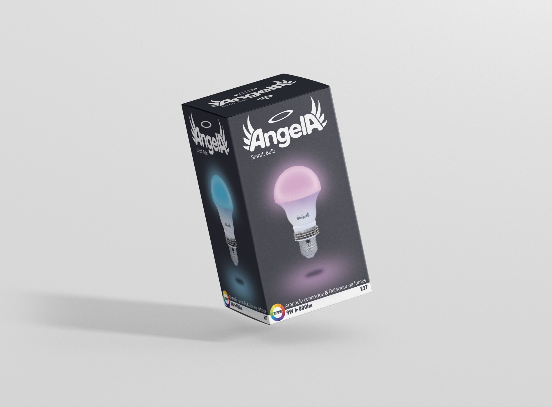 Visuel packaging ampoule connectée light