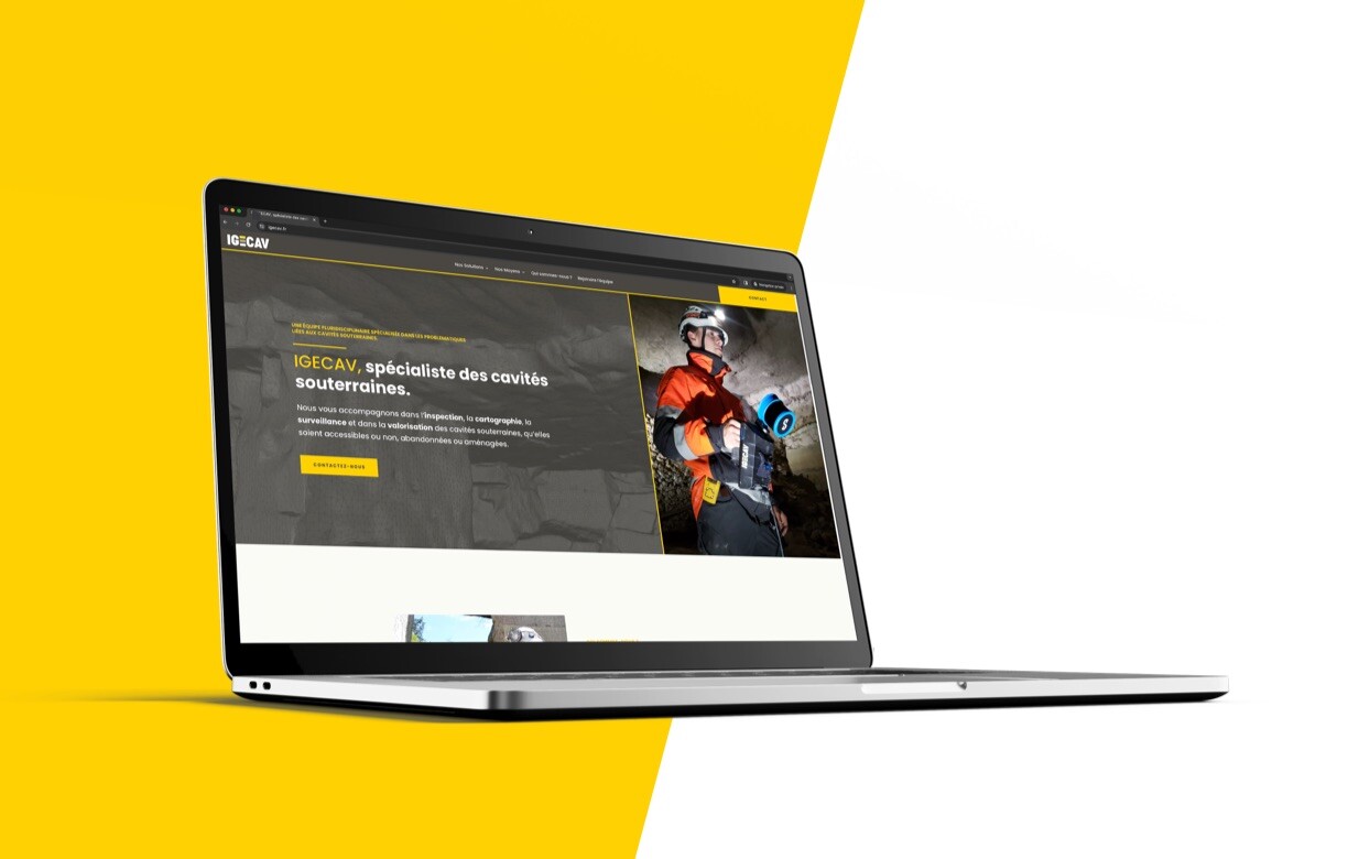 Refonte du site internet d’IGECAV à Compiègne Refonte du site internet d'IGECAV à Compiègne